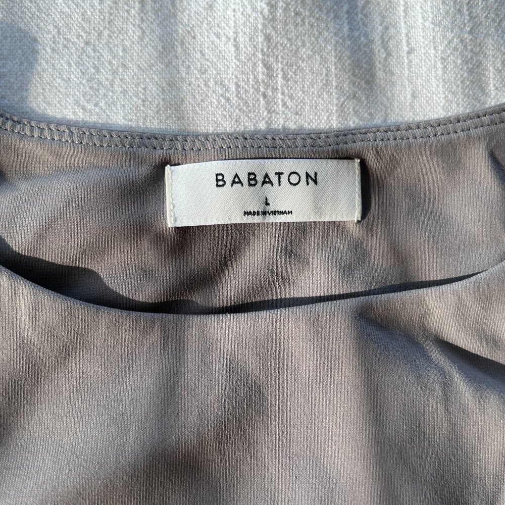 Aritzia Babaton Contour Kasha Taupe 90’s Bodysuit - Picture 4 of 6